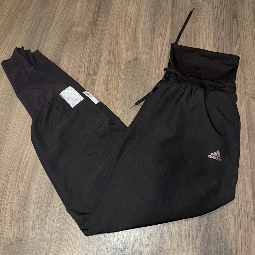 Adidas Black Jogger Pants with Logo